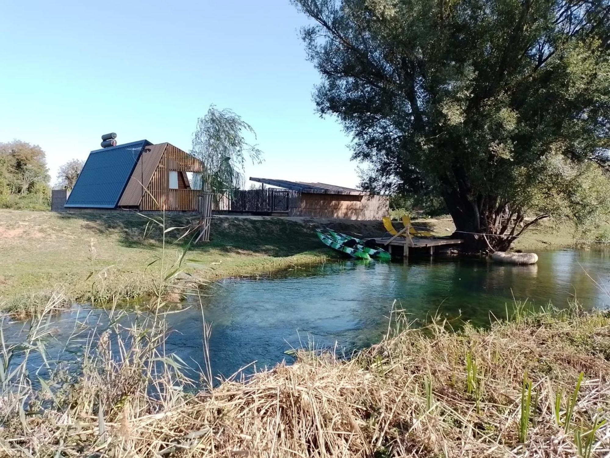 Glamping House Two Rivers Любушки Экстерьер фото